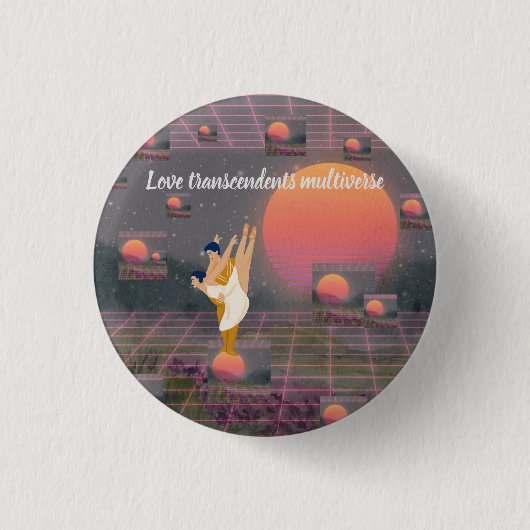 Liebe überwindet Multiverse Button (Vorderseite)