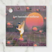 Liebe überwindet Multiverse Geschenkanhänger (Vorderseite)