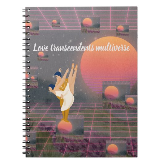 Liebe überwindet Multiverse Notizblock (Vorderseite)