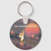 Liebe überwindet Multiverse Schlüsselanhänger (Vorderseite)