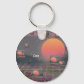 Liebe überwindet Multiverse Schlüsselanhänger (Rückseite)