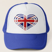 Liebe UK Trucker Hat Truckerkappe (Vorderseite)