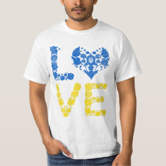 Liebe Ukraine Herz Ukrainer T-Shirt