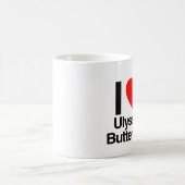 Liebe ulysses butterfliegen kaffeetasse (Mittel)