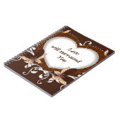 Liebe umgibt Ihr Notebook Notizblock (Linke Seite)