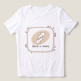 Liebe Umkehrung Tri-Blend Shirt