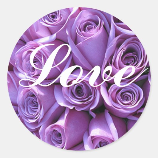 LIEBE Umschlag Aufkleber Stickers (Vorderseite)