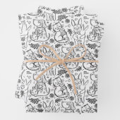 Liebe-Umschlag Papier Set von 3 (Beispiel)