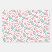 Liebe-Umschlagpapier 3 Blätter (Vorderseite)