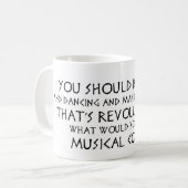 LIEBE UND ANDERE FABELN Äsop Delphinia Kaffeetasse (Vorderseite Links)