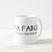 LIEBE UND ANDERE FABELN Äsop Kaffeetasse (VorderseiteRechts)