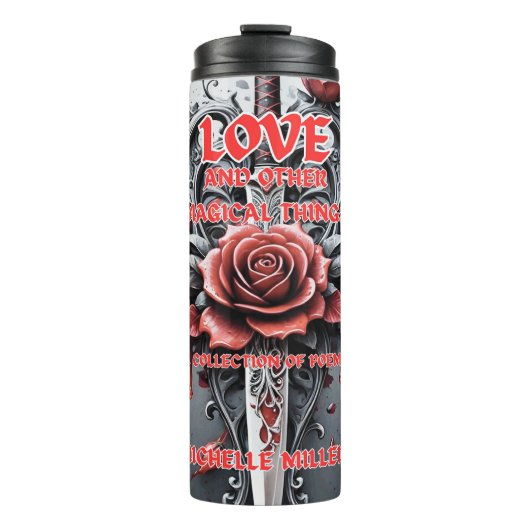 Liebe und andere magische Dinge Thermosbecher (Vorderseite)