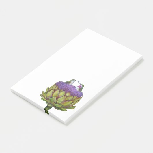 Liebe und Artichoke Post-it-Notizblock Post-it Klebezettel (angewinkelt)