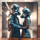 LIEBE UND BESTÄNDIGKEIT - Kiefernbereich 2 Fensteraufkleber (Blatt 2)