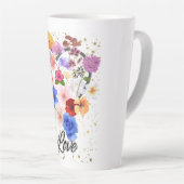 Liebe und Blume Milchtasse (Rechte Ecke)