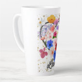 Liebe und Blume Milchtasse (Linke Ecke)