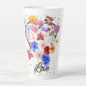 Liebe und Blume Milchtasse (Vorderseite)