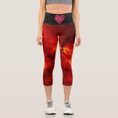 Liebe und Brand Capri Leggings (Vorderseite)