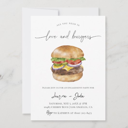 Liebe- und Burgerbeteiligungspartei Einladung (Vorderseite)