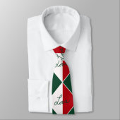 Liebe und Candy Canes Krawatte (Gebunden)