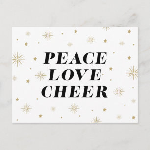 Liebe und Chef   Holiday Postcard Feiertagspostkarte