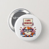 Liebe und Chemie Button (Vorne & Hinten)