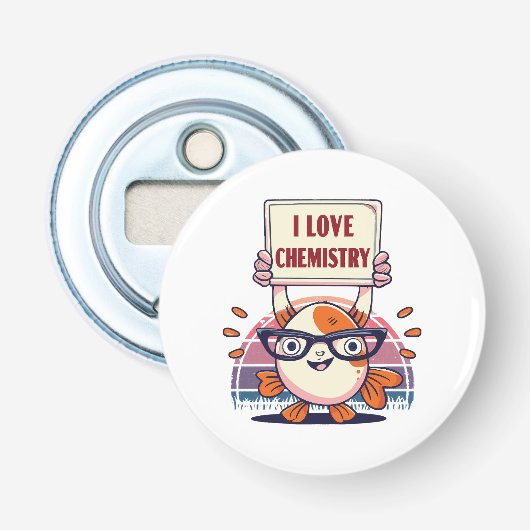 Liebe und Chemie Flaschenöffner (Vorderseite)