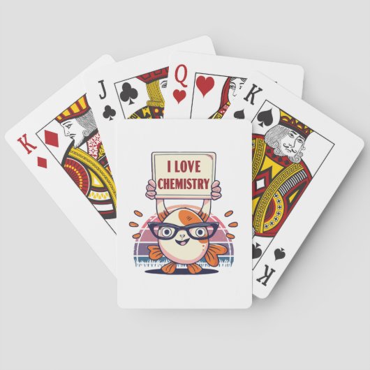 Liebe und Chemie Spielkarten (Rückseite)
