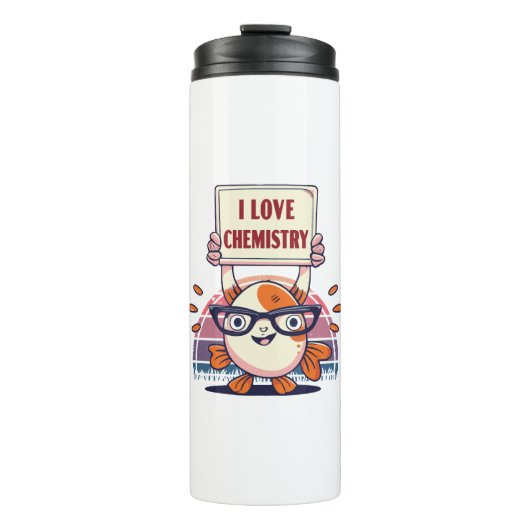 Liebe und Chemie Thermosbecher (Vorderseite)