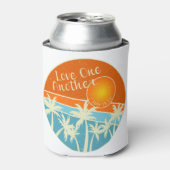 Liebe und Christliches Design Dosenkühler (Kanne Vorderseite)