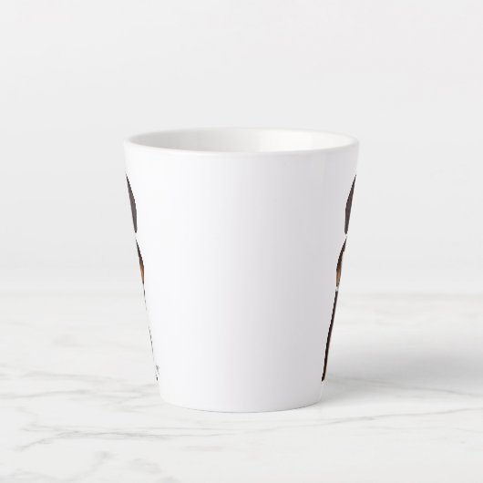 Liebe und Dackel Milchtasse (Vorderseite)