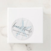 Liebe und Dank an den rustikalen Strandfisch Geschenkanhänger (Beispiel)