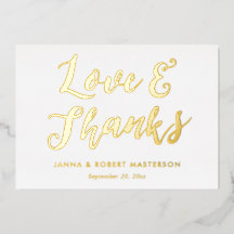 Liebe und Dank an Gold Calligraphy Foto Vielen Dan