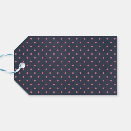 Liebe und Dank Bluish Chalkboard Blumenzwiebeln Geschenkanhänger (Rückseite Horizontal)