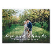 Liebe und dank einfachem Script Vollblut Foto (Vorne)