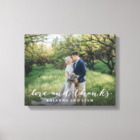 Liebe und dank einfachem Script Vollblut Foto
