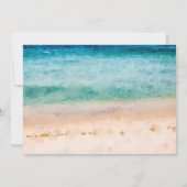 Liebe und Dank-Foto kardieren tropischen boho Dankeskarte (Rückseite)