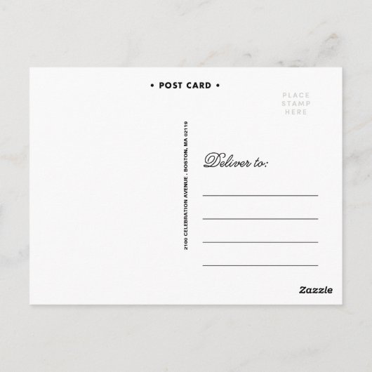 LIEBE UND DANK FRAME | DANKE, DASS SIE DIE KARTE P (Rückseite)