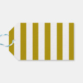 Liebe und Dank - Gold Calligrafy Gastgeschenk Hoch Geschenkanhänger (Rückseite Horizontal)