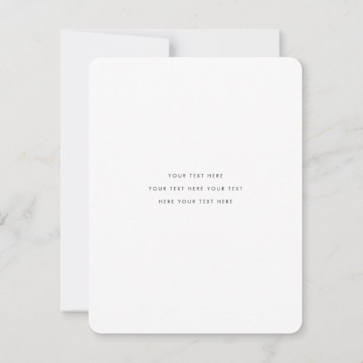 Liebe und Dank Gold Wedding Foto Dankeskarte (Rückseite)