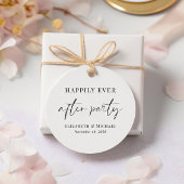 Liebe und dank Hochzeitsempfang Geschenkanhänger