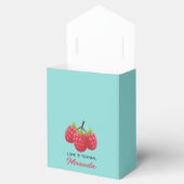 Liebe und Dank Raspberry Custom Geschenkschachtel (Geöffnet)