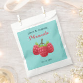 Liebe und Dank Raspberry Custom Geschenktütchen (Ausgeschnitten)
