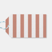 Liebe und Dank - Rose Gold Gastgeschenk Hochzeit T Geschenkanhänger (Rückseite Horizontal)