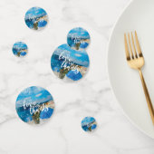 Liebe und Dank Santorini Tisch Konfetti Party (Gruppe)