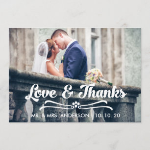 LIEBE UND DANK TYPOGRAPHIE DANKE