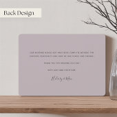 Liebe und Dankbarkeit | Hochzeit mit mehreren Foto Dankeskarte