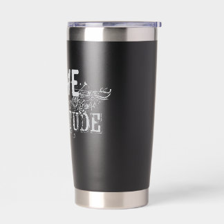 Liebe und Dankbarkeit Reisebecher Thermobecher
