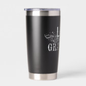 Liebe und Dankbarkeit Reisebecher Thermobecher (Rechts)