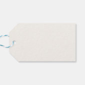 Liebe und danke Foto Wedding Vielen Dank Geschenkanhänger (Rückseite Horizontal)